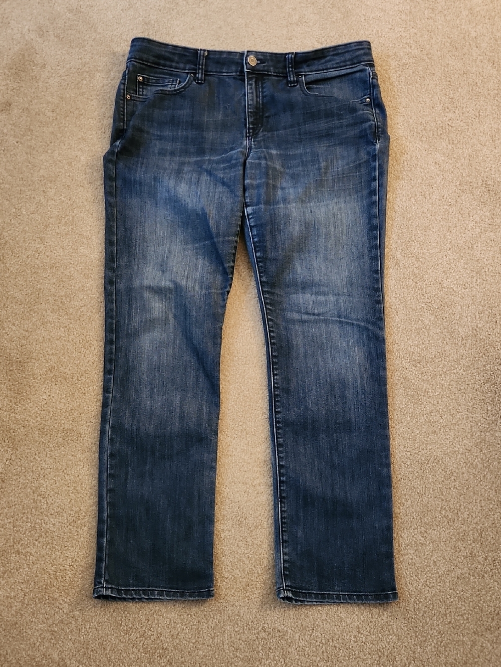 GAP Straight Leg Jeans – Dark Wash - Size 10/30 Short
